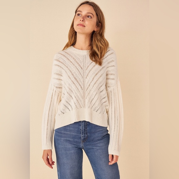 Neutral closet staple knit sweater L - Picture 1 of 4